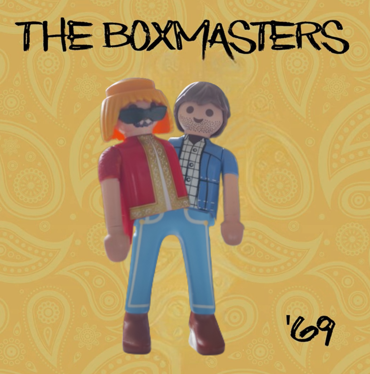 The Boxmasters 69 album cover version Playmobil