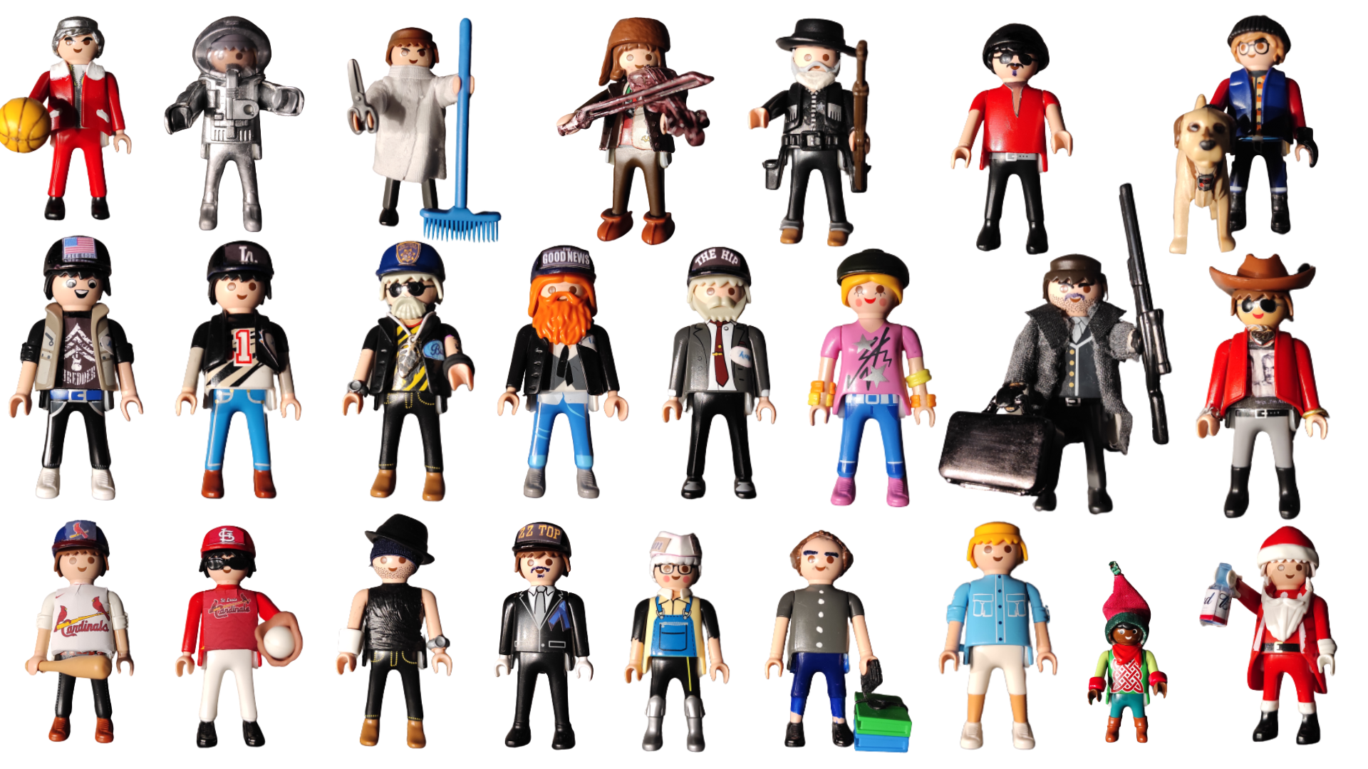 The Boxmasters & Billy Bob Thornton as playmobil