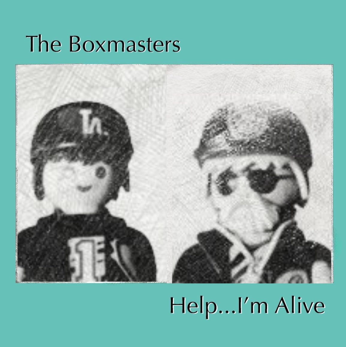 The Boxmasters Help I'm alive album cover version Playmobil